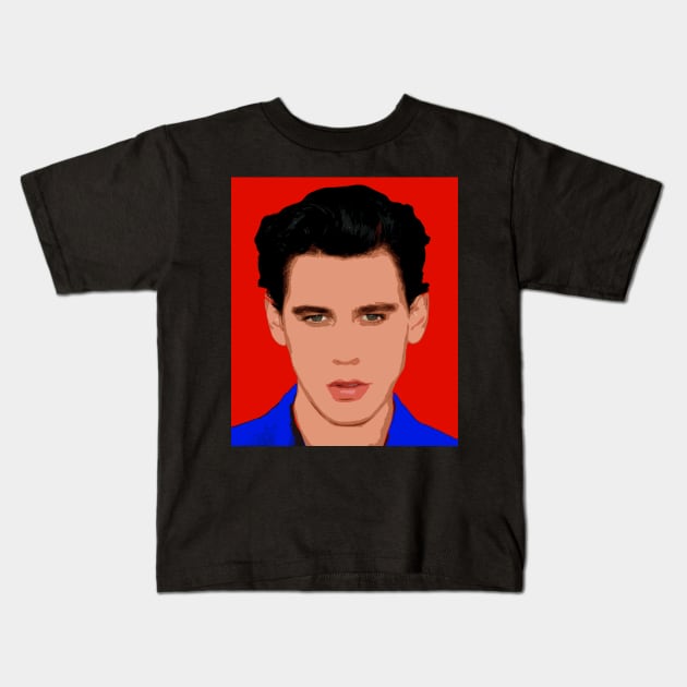 austin butler Kids T-Shirt by oryan80